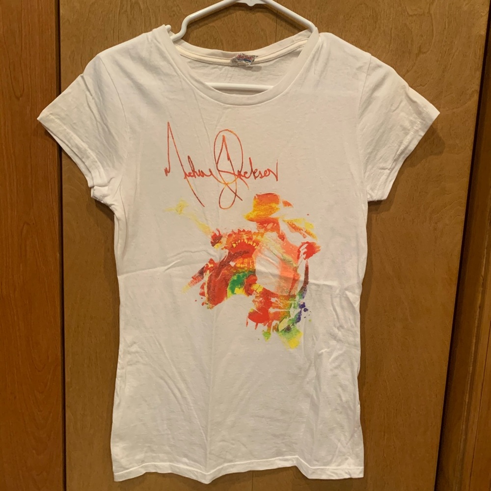 Michael Jackson Colorful Pose Shirt - L